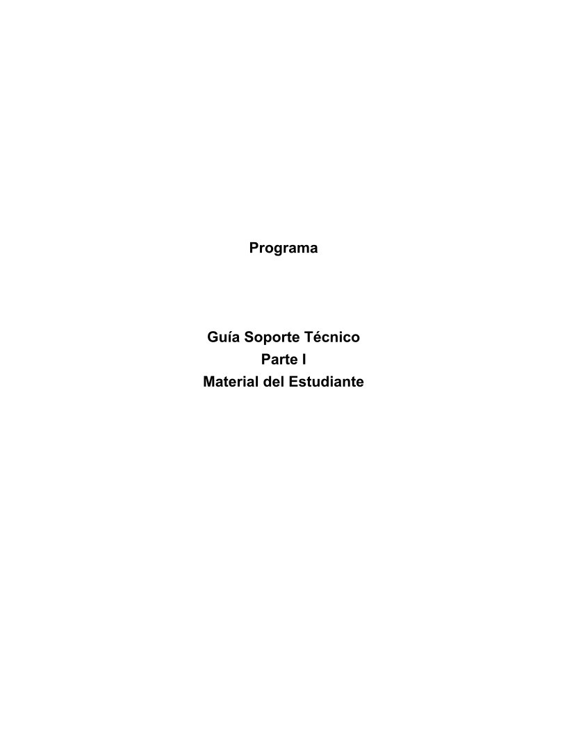Imágen de pdf Linux Guía Soporte Técnico - Parte I